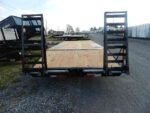 BWise 8 x 24 Deckover Equipment Trailer – 15.4K GVWR Ladder Ramps - Image 2