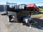 CAM Superline 5x8 dump trailer with landscape gate