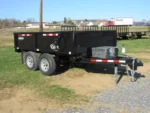 CAM Superline 6x10 Dump Trailer with spreader gate for sale