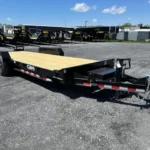 CAM Superline 7x20 low profile equipment trailer