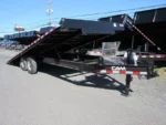 CAM Superline 8 x 24 deckover power tilt equipment trailer