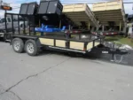 2026 CAM Superline 7x14 Landscape Utility Trailer with Rear Landscape Gate - Image 4