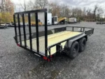 Cam Superline 7 x 14 Landscape Utility Trailer – Side ATV Ramps - Image 4