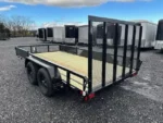 Cam Superline 7 x 14 Landscape Utility Trailer – Side ATV Ramps - Image 6