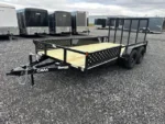 Cam Superline 7 x 14 Landscape Utility Trailer – Side ATV Ramps - Image 7