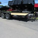 CAM Superline 7x18 powered tilt equipment trailer