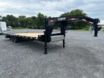CAM Superline 8x25 gooseneck deckover equipment trailer