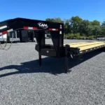 CAM Superline 8 x 35 Deckover Gooseneck Equipment Trailer