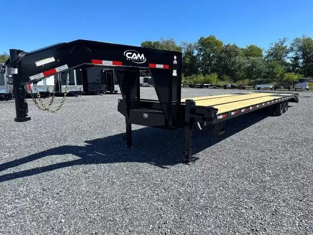 Cam-Superline-8.5x305-Gooseneck-Deckover-Equipment-Trailer-Full-Width-Ramps-10K-Axles-8.webp CAM Superline 8 x 35 Deckover Gooseneck Equipment Trailer - Image 1