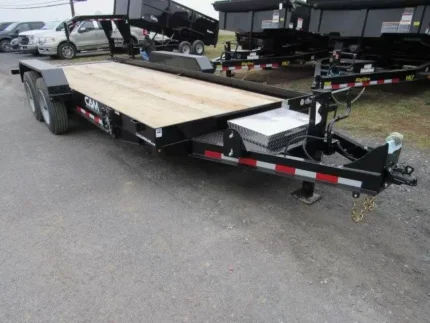 CAM Superline 7x20 full tilt equipment trailer for sale