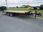 CAM Superline 8x22 deckover power tilt equipment trailer
