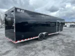 Car Mate 8.5 x 38 Enclosed Gooseneck Trailer Aluminum Wheels - Image 5