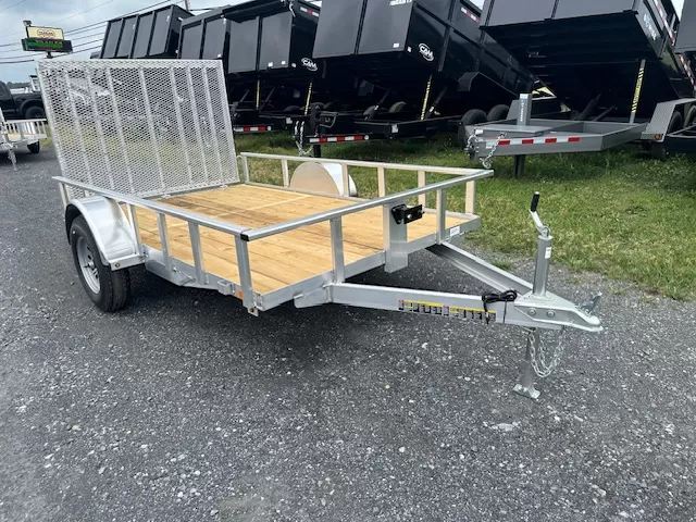 Carry-On-6-x-10-Aluminum-Utility-Trailer-Wood-Deck-Rear-Ramp-Gate-6X10AGW-5-1.webp Carry On 6 x 10 Aluminum Landscape Utility Trailer - Image 1