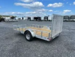 Carry On 7 x 12 Aluminum Landscape Utility Trailer – Rear Gate - Image 4