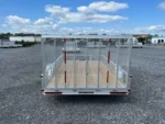 Carry On 7 x 12 Aluminum Landscape Utility Trailer – Rear Gate - Image 5