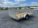 Carry On 7 x 12 Aluminum Landscape Utility Trailer – Rear Gate - Image 6