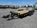 Carry-On 7x16 Equipment Trailer – 12K Tandem Axle with Ladder Ramps - Image 4