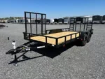 2026 Carry-On 7x16 Landscape Utility Trailer with Side ATV Ramp - Image 2