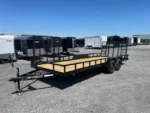 Carry On 7 x 20 Landscape Utility Trailer – Side Ramp Gate - Image 2