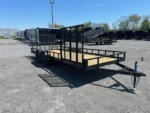 Carry On 7 x 20 Landscape Utility Trailer – Side Ramp Gate - Image 3