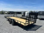Carry On 7 x 20 Landscape Utility Trailer – Side Ramp Gate - Image 5