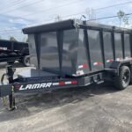 2025 Lamar Low-Pro 83 x 14 14K hydraulic dump trailer with 48-inch steel sides