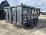 2025 Lamar Low-Pro Dump Trailer 83" x 14' 14K with 48" Sides - Image 2