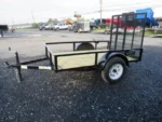 Premier 5 x 8 Landscape Utility Trailer – Rear Ramp Gate - Image 4