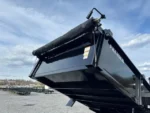 Premier 6x12 Low Profile Dump Trailer with Ladder Ramps - Image 6