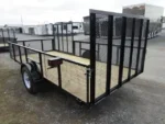 Premier 6 x 14 Landscape Utility Trailer – Mesh Sides & Ramp - Image 6