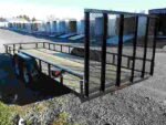 Premier 6.4 x 20 Landscape Utility Trailer – Rear Ramp Gate - Image 5