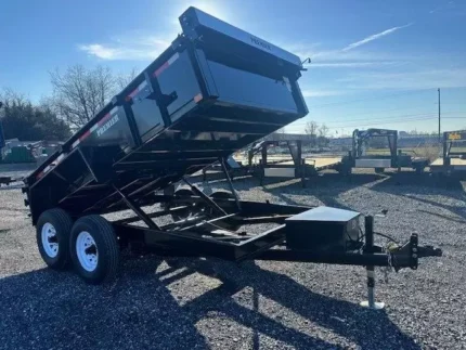 Premier 7x12 low profile dump trailer 12000 lb GVWR