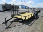 2026 Premier 7x16 Landscape Utility Trailer with Side ATV Gate - Image 3
