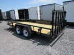 Premier 7 x 16 Landscape Utility Trailer – Rear Ramp Gate - Image 4