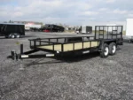 Premier 7 x 18 Landscape Utility Trailer – Rear Ramp Gate - Image 3