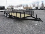 Premier 7 x 20 landscape utility trailer with heavy duty ramp gate
