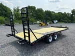 Premier 8x20 Deckover Equipment Trailer with Ladder Ramps - Image 3