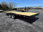 Premier 8.5 x 24 Deckover Equipment Trailer – Slide Out Ramps 14K - Image 4