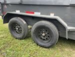 2025 RawMaxx SDX 5x10 Mini Dump Trailer - Image 4