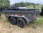 2025 RawMaxx SDX 5x10 Mini Dump Trailer - Image 3