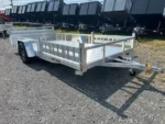 Sport Haven 7×14 Aluminum Utility Trailer – Side ATV Ramps