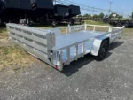 Sport Haven 7×14 Aluminum Utility Trailer – Side ATV Ramps - Image 5