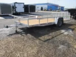 Sport Haven 7×14 Aluminum Utility Trailer Bi-Fold Ramp Gate - Image 6