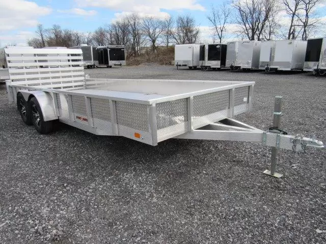 Sport-Haven-7x18-Aluminum-Landscape-Utility-Trailer-HD-Ramp-Gate-Deluxe-Package-1.webp Sport Haven 7×18 Aluminum Landscape Trailer Heavy Duty Ramp - Image 1