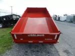 BWise 6x12 Dump Trailer 10K Spreader Gate for Sale - Image 11