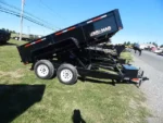 BWise 6x12 Dump Trailer 10K Spreader Gate for Sale - Image 16