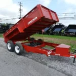 BWise 6x12 Dump Trailer 10K Spreader Gate for sale