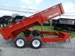 BWise 6x12 Dump Trailer 10K Spreader Gate for Sale - Image 15