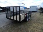 Premier 6.4 x 16 Landscape Utility Trailer – 23″ High Mesh Sides - Image 5