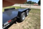 2026 American CH18S 6'10" x 18' Steel Deck Equipment Trailer with Removable Fenders
